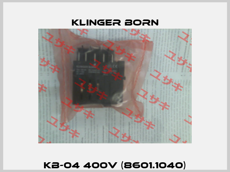 KB-04 400V (8601.1040) Klinger Born