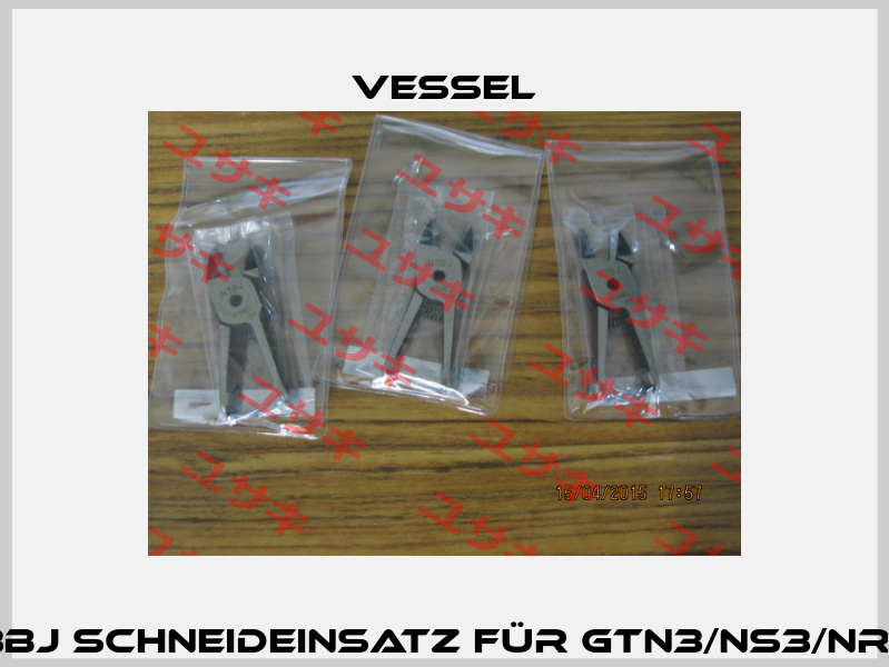 N3BJ Schneideinsatz für GTN3/NS3/NR3   VESSEL