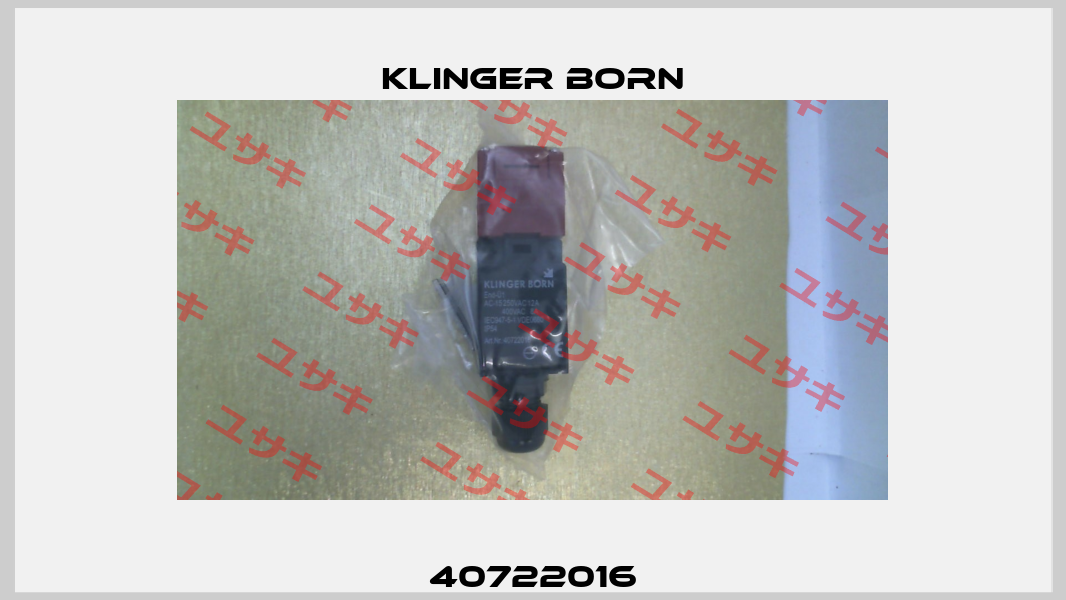 40722016 Klinger Born