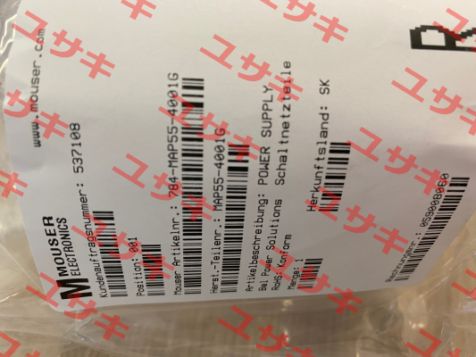 MAP55-4001G Bel Power Solutions
