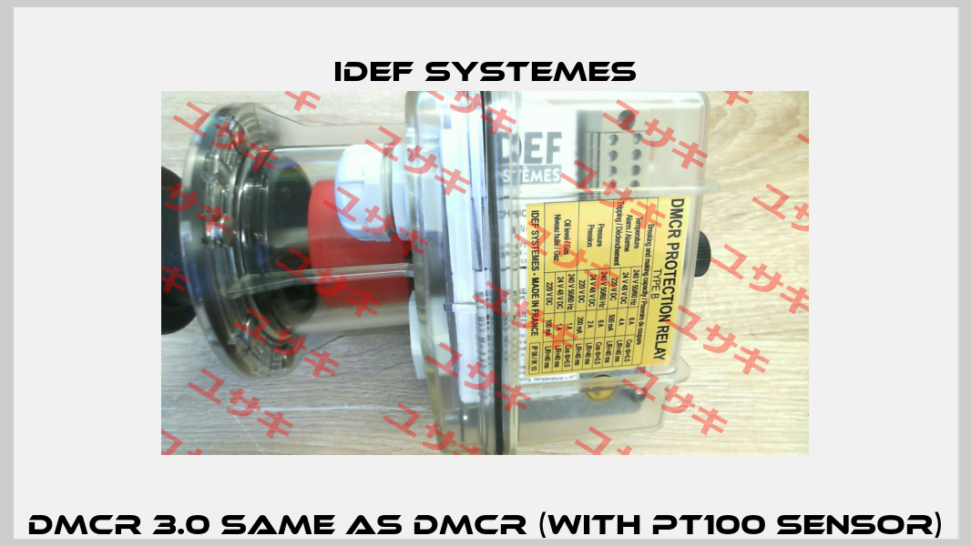 DMCR 3.0 same as DMCR (with PT100 Sensor) idef systemes