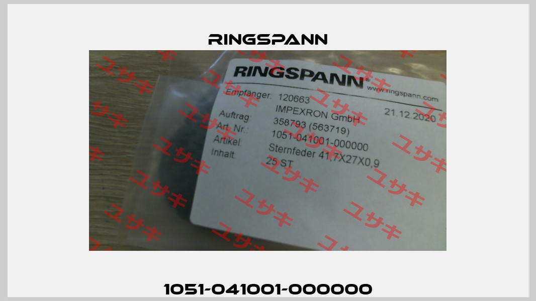 1051-041001-000000 Ringspann