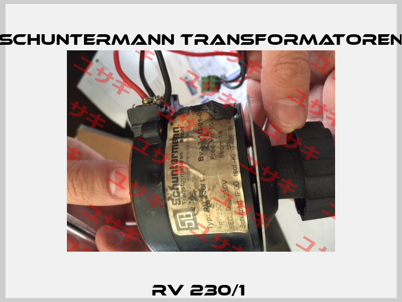 RV 230/1  Schuntermann Transformatoren