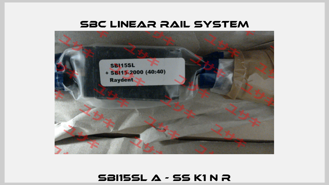SBI15SL A - SS K1 N R SBC Linear Rail System
