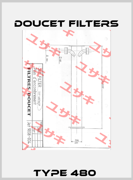 type 480  Doucet Filters