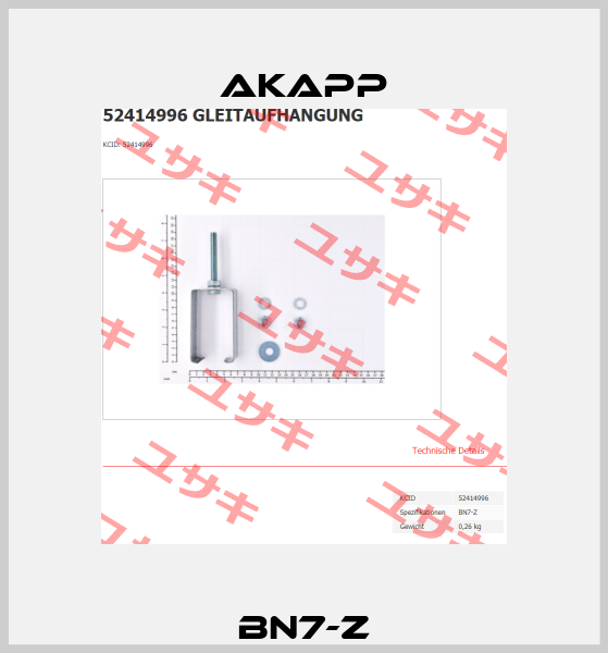 BN7-Z Akapp