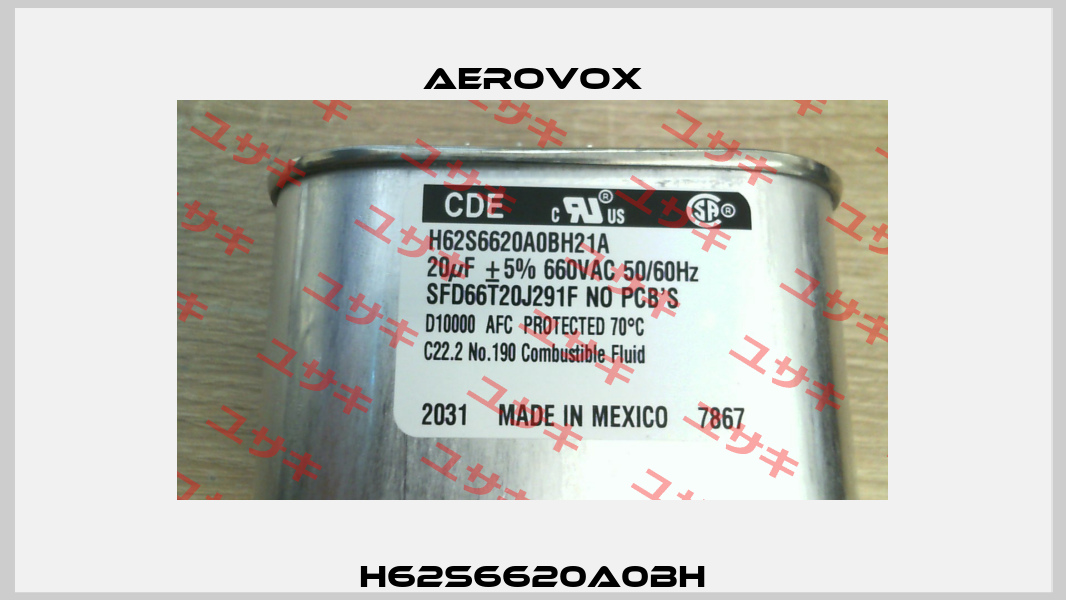 H62S6620A0BH Aerovox