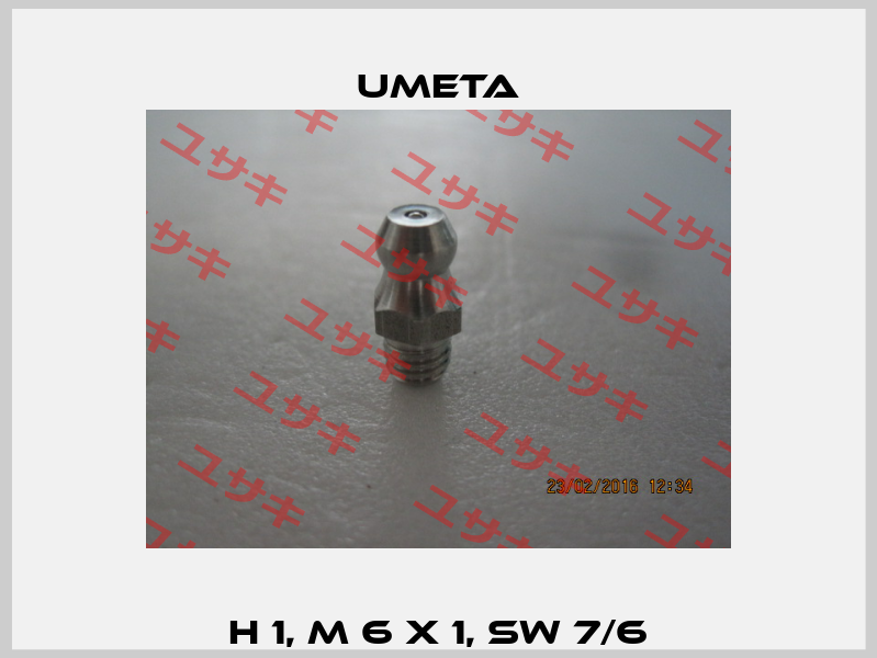 H 1, M 6 x 1, SW 7/6 UMETA
