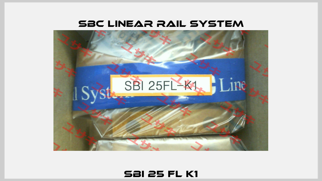 SBI 25 FL K1 SBC Linear Rail System