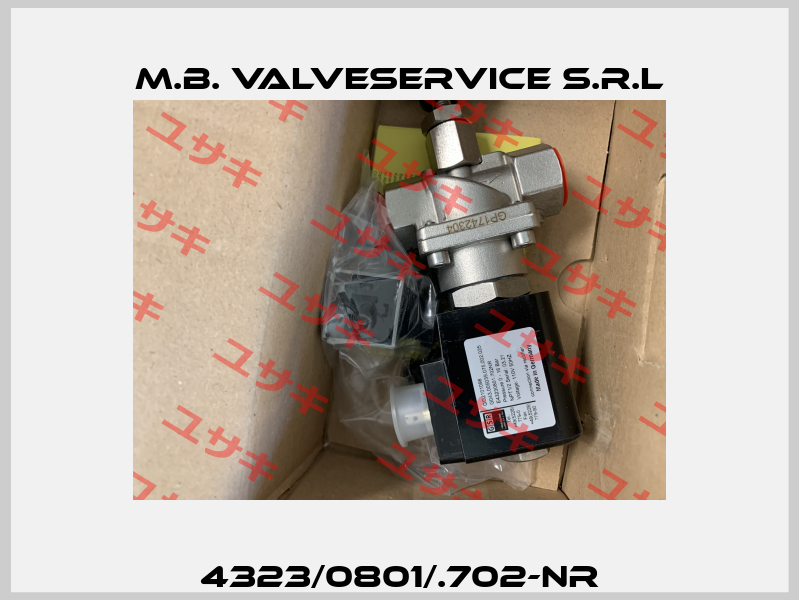 4323/0801/.702-NR M.B. VALVESERVICE S.R.L
