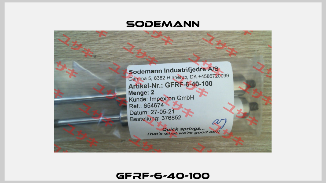 GFRF-6-40-100 Sodemann