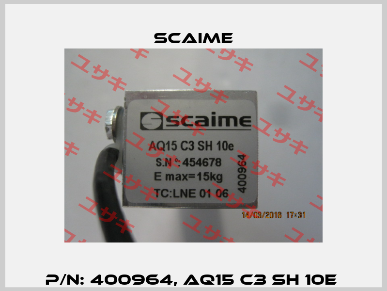 P/N: 400964, AQ15 C3 SH 10e  Scaime