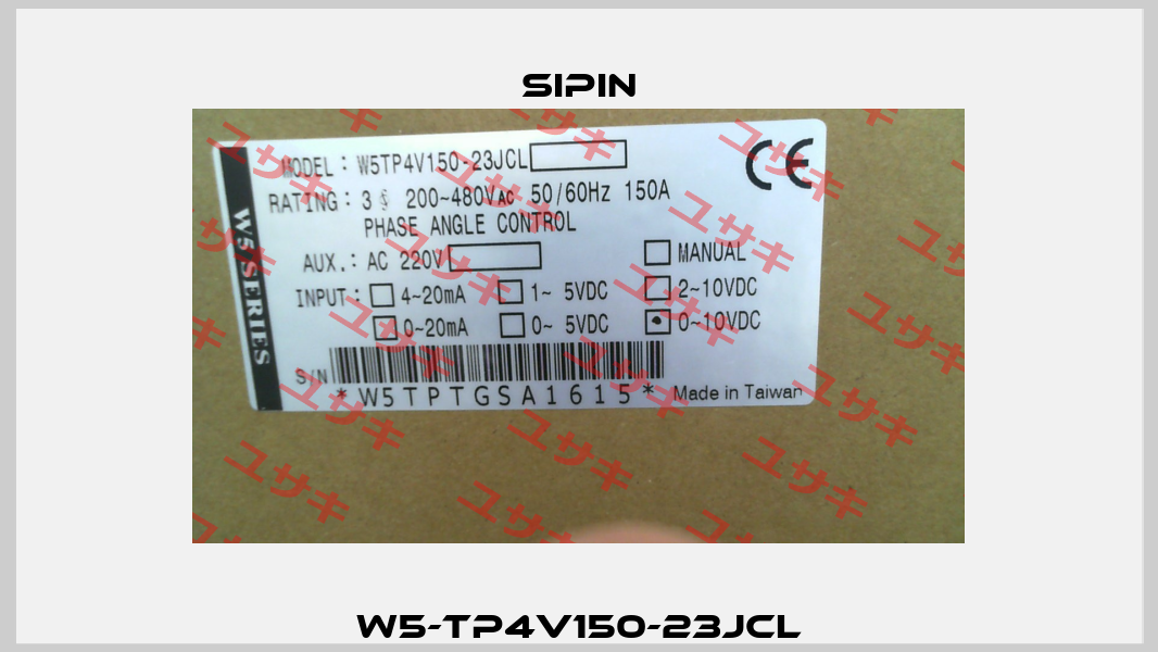 W5-TP4V150-23JCL Sipin