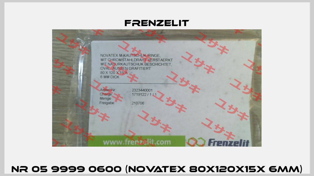 Nr 05 9999 0600 (Novatex 80x120x15x 6mm) Frenzelit