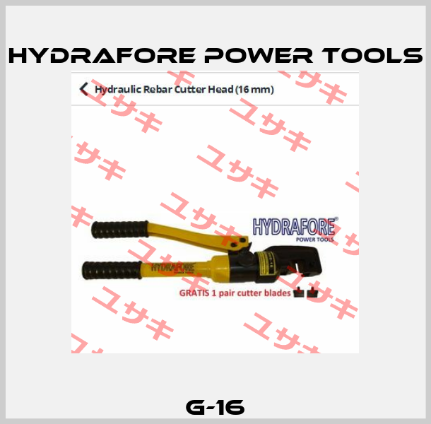 G-16 Hydrafore Power Tools
