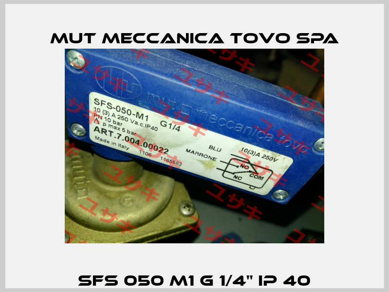 SFS 050 M1 G 1/4" IP 40 Mut Meccanica Tovo SpA