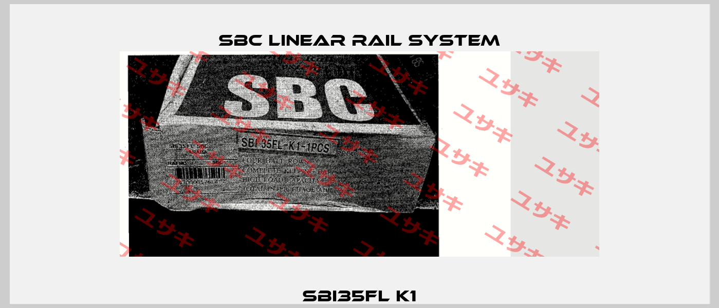 SBI35FL K1 SBC Linear Rail System