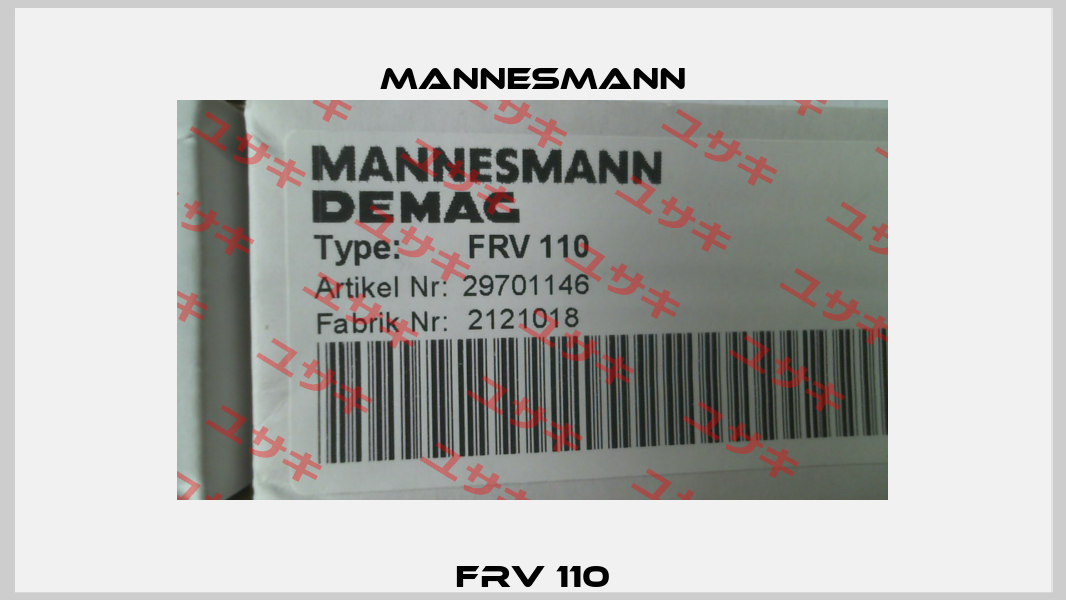 FRV 110 Mannesmann