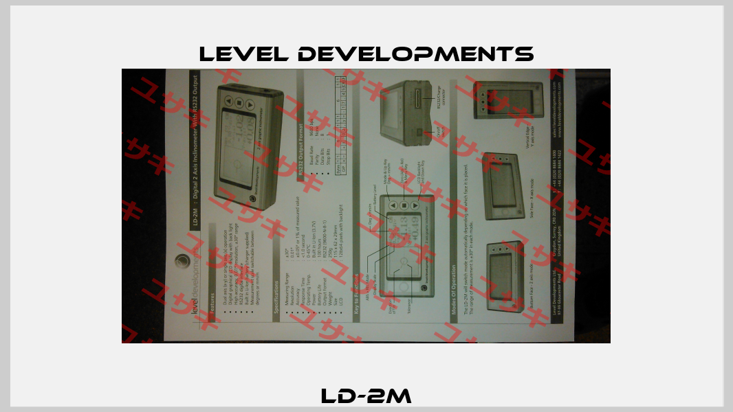 LD-2M Level Developments