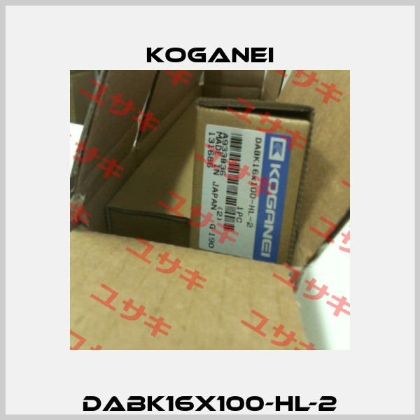 DABK16X100-HL-2 Koganei
