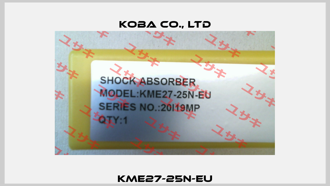 KME27-25N-EU KOBA CO., LTD