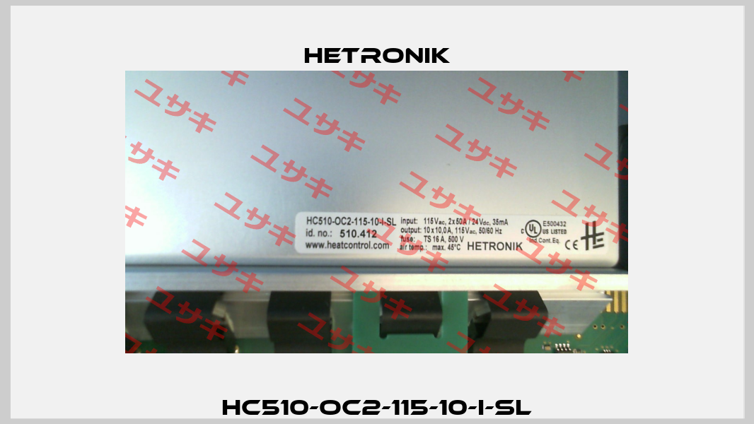 HC510-OC2-115-10-I-SL HETRONIK