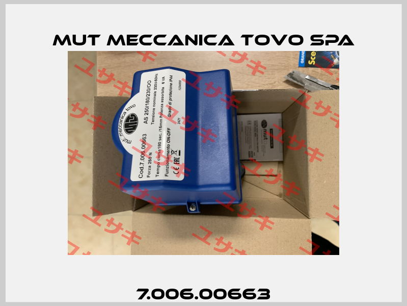 7.006.00663 Mut Meccanica Tovo SpA