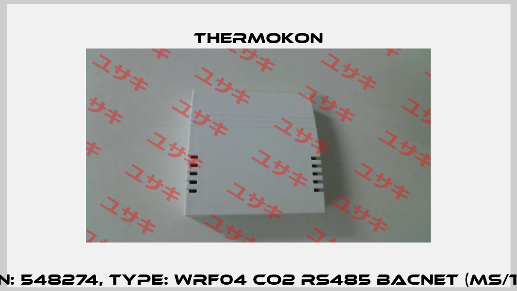 P/N: 548274, Type: WRF04 CO2 RS485 BACnet (MS/TP) Thermokon