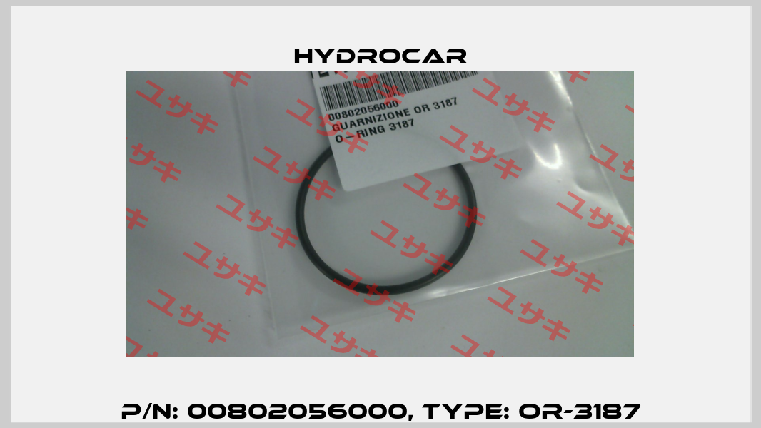 P/N: 00802056000, Type: OR-3187 Hydrocar