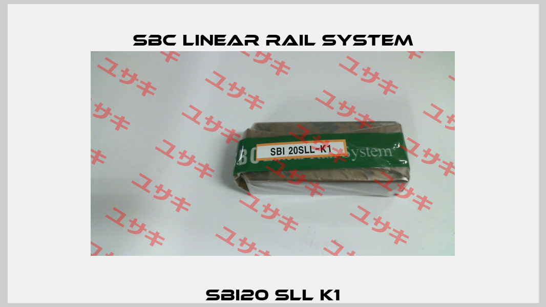 SBI20 SLL K1 SBC Linear Rail System