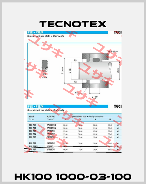 HK100 1000-03-100 TECNOTEX