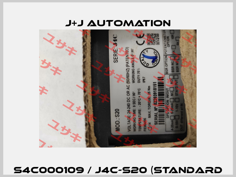 S4C000109 / J4C-S20 (Standard J+J Automation