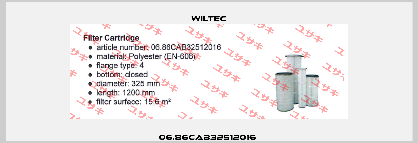 06.86CAB32512016  Wiltec