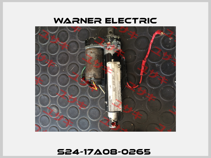 S24-17A08-0265  Warner Electric