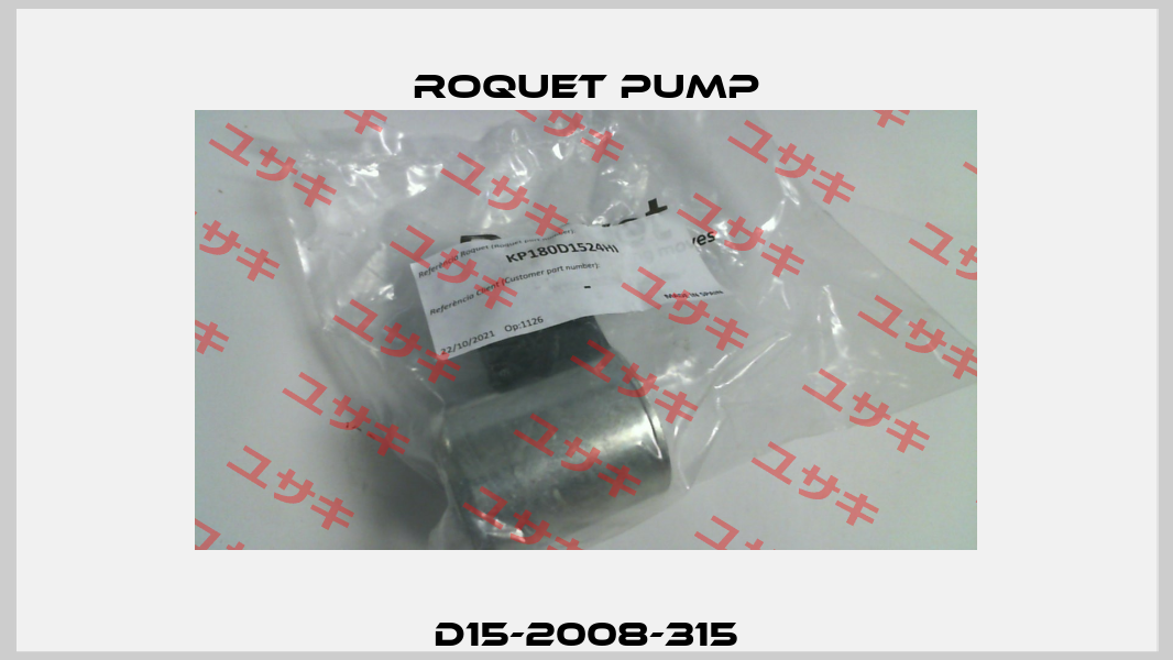 D15-2008-315 Roquet pump