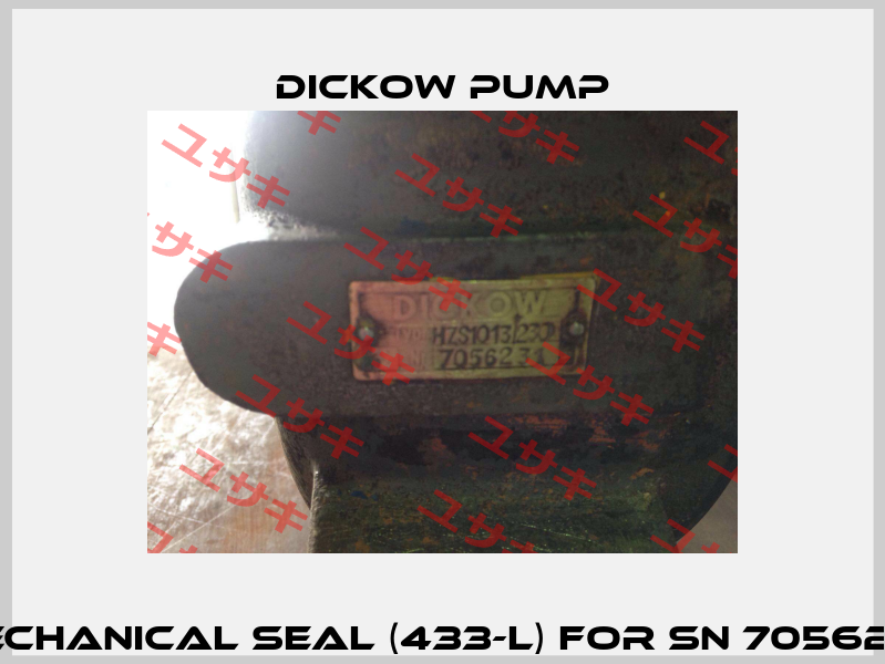 mechanical seal (433-L) for SN 7056231  Dickow Pump