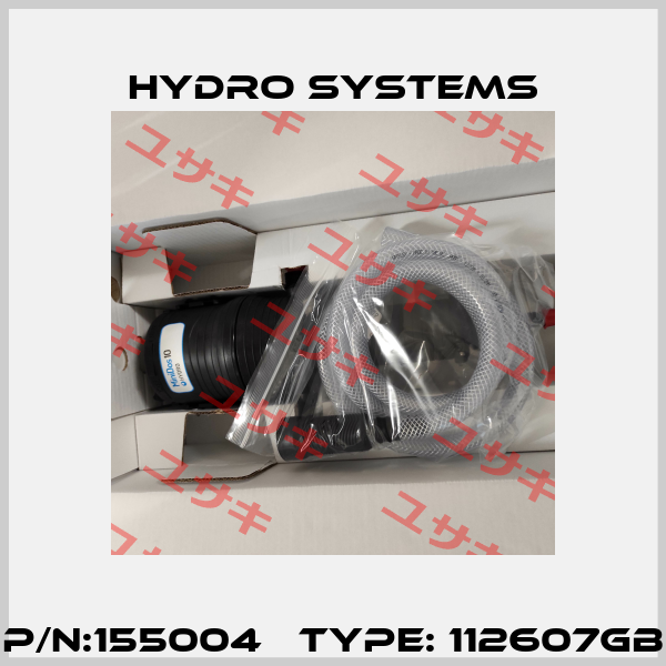 p/n:155004   Type: 112607GB Hydro Systems