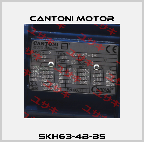 SKH63-4B-B5 Cantoni Motor