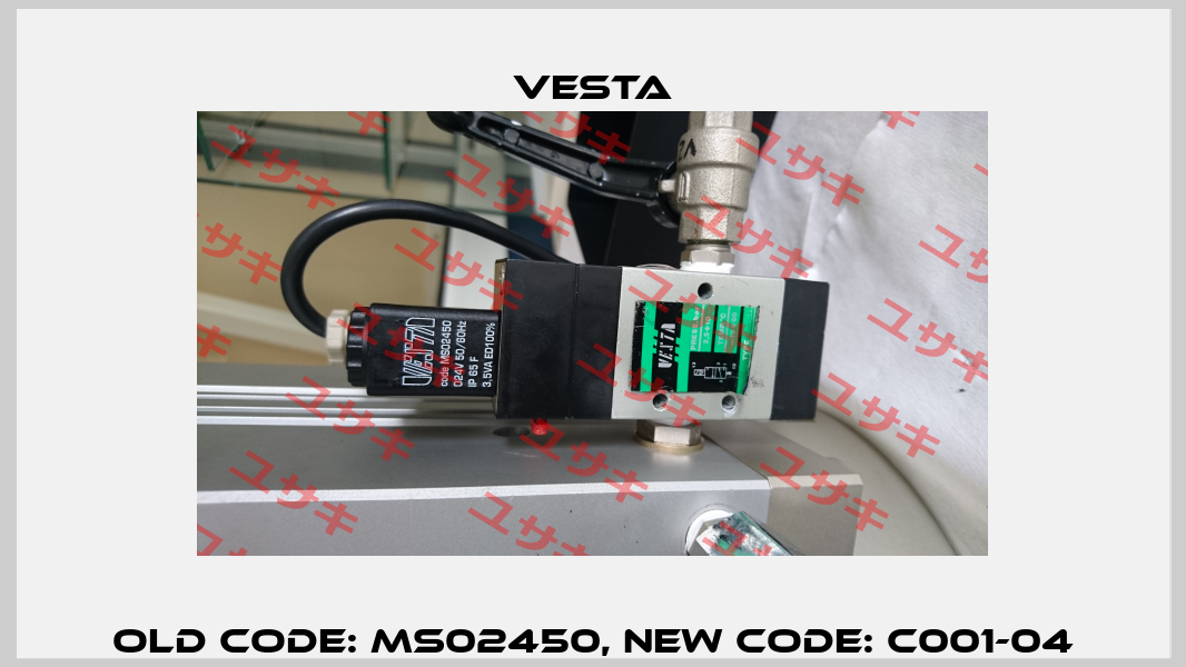 old code: MS02450, new code: C001-04 Vesta