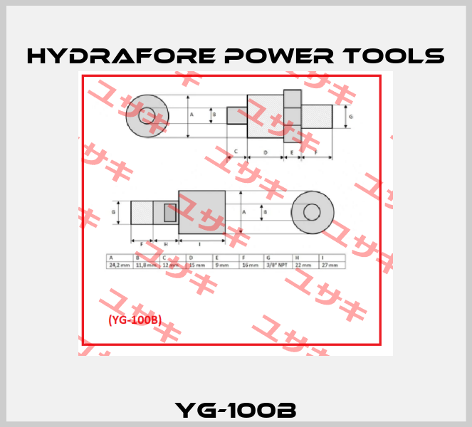 YG-100B Hydrafore Power Tools