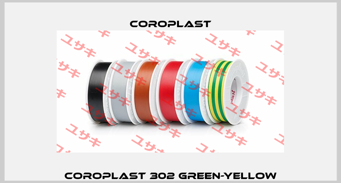 Coroplast 302 green-yellow Coroplast