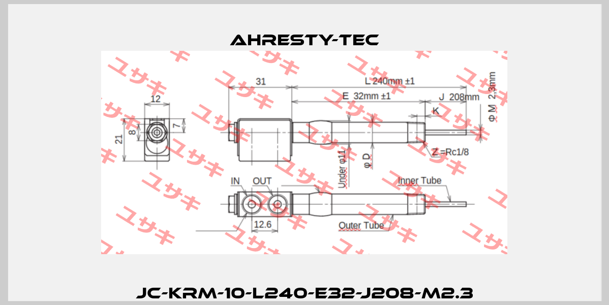 JC-KRM-10-L240-E32-J208-M2.3 Ahresty-tec