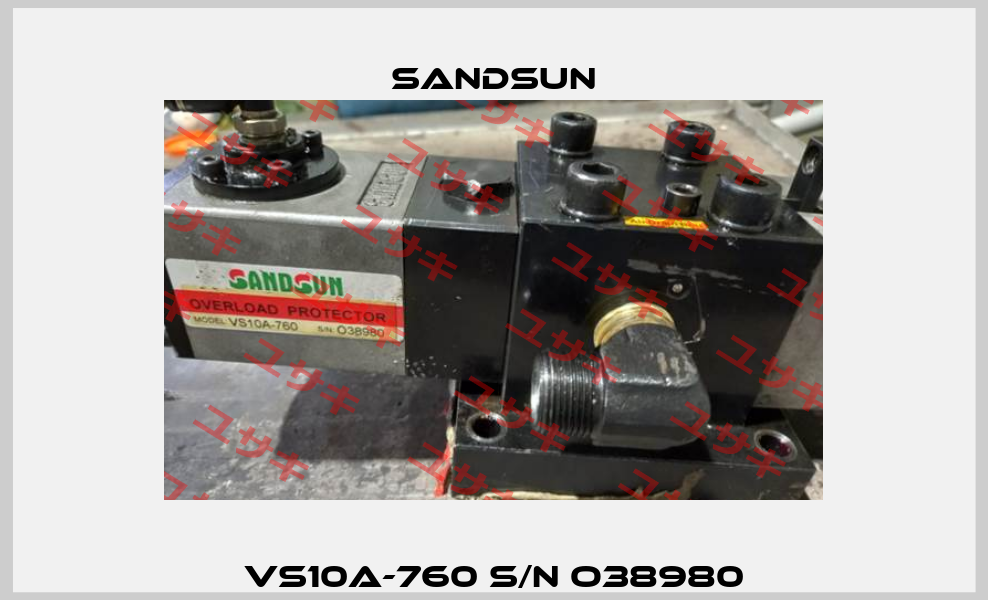 VS10A-760 S/N O38980 Sandsun