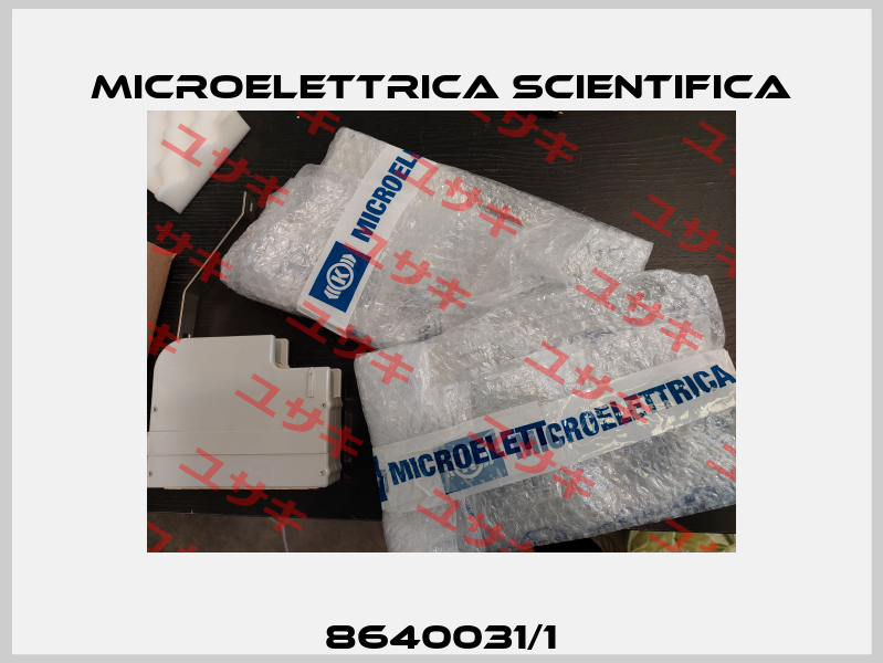 8640031/1 Microelettrica Scientifica