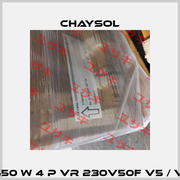 DA 9/9 550 W 4 P VR 230V50F V5 / V700044 Chaysol