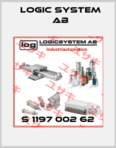 S 1197 002 62 LOGIC SYSTEM AB