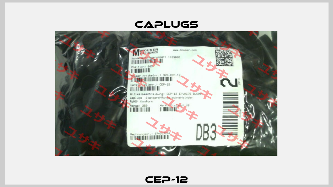CEP-12 CAPLUGS